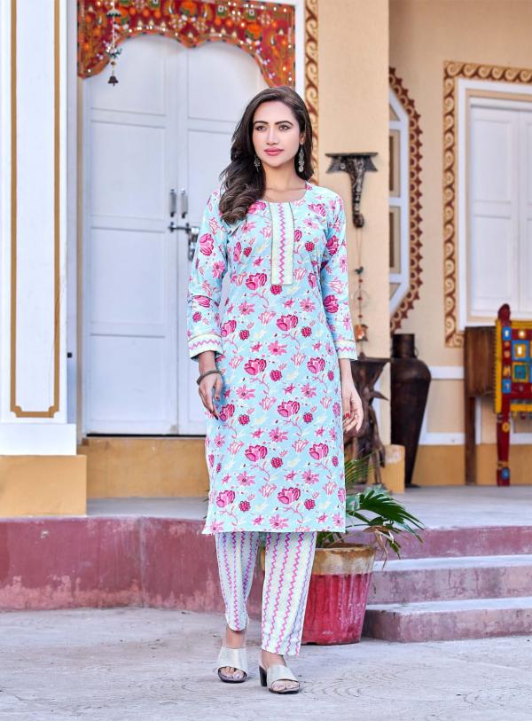 Tips And Tops Cotton Candy Vol 4 Fancy Kurti With Bottom Collection